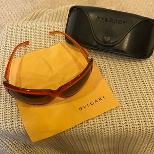Authentic BVLGARI Sunglasses